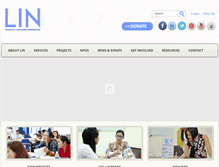 Tablet Screenshot of linvn.org